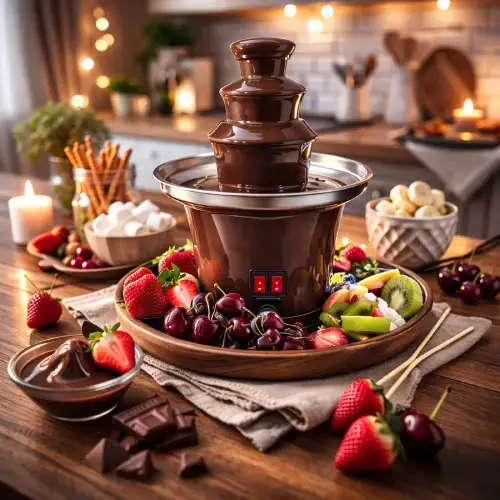 Fuente de Chocolate Fondue 22cm 3 Niveles - imagen 2