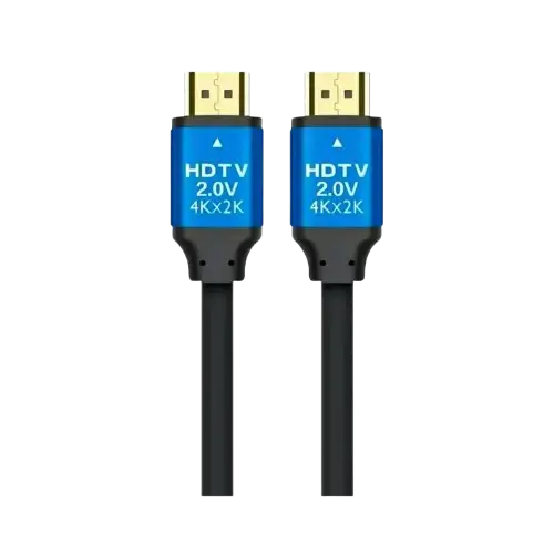 CABLE HDMI HDTV REDONDO PREMIUM 4K 1.5 METROS - imagen 1