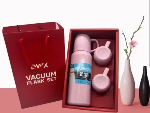Set Termo 500ml + 3 tazas plástico - imagen 2