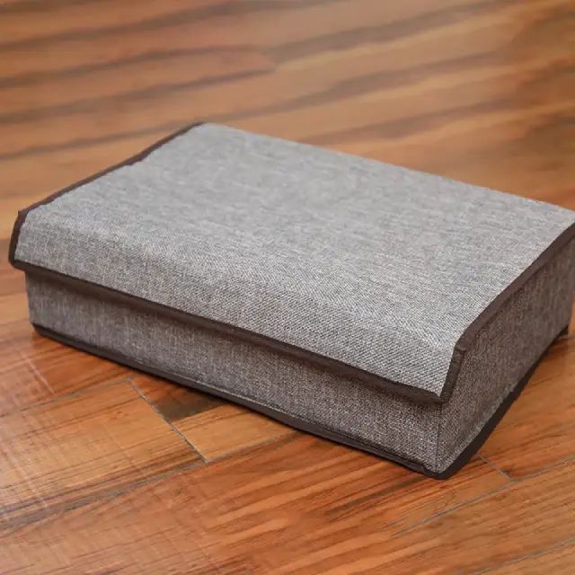 Caja Organizadora De Algodón Y Lino - imagen 3