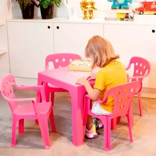 MESA INFANTIL MOR 54x54x46cm - imagen 2