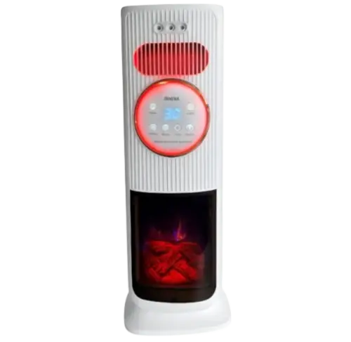 Calefactor 3 en 1 blanco 24x80,5x28cm 2000w