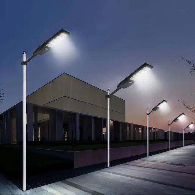 Lámpara Solar Suburbana Todo en Uno - imagen 2