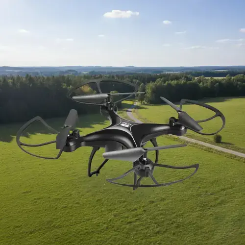 DRONE 2.4GHZ GIRO 360° CON LUZ Y CONTROL REMOTO 10M 30x11.5cm - imagen 2