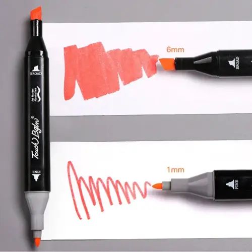 Set Arte 24 marcadores con doble punta + estuche - imagen 3