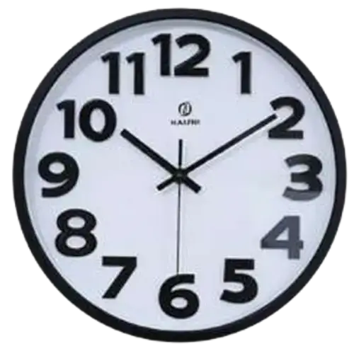 RELOJ DE PARED ANALÓGICO A PILA DISEÑO ELEGANTE 30cm - imagen principal