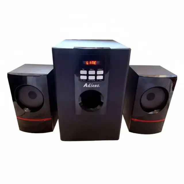 Sistema De Altavoces 2.1 Ailiang USBFM-T11E-DT - imagen principal