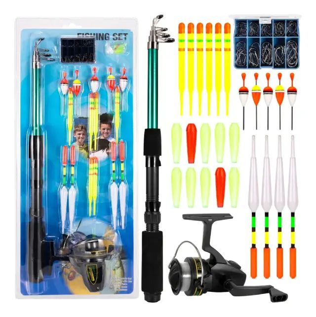 Kit Completo De Pesca Con Accesorios, Cañas Y Carretes - imagen 2