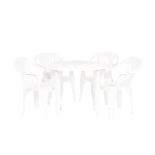 MESA MOR REDONDA PATAS DESMONTABLES - imagen 4