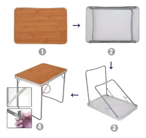 Mesa Plegable 50x71cm - imagen 2