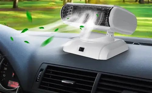 Calefactor Movible 2000W Ventilador 15W Termostato Ajustable 23x15x20cm - imagen 2