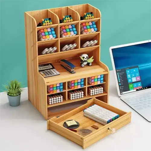 Organizador de escritorio/Soporte de lápiz 33cmx20cm - imagen 2