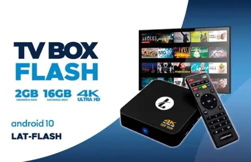 TV BOX FLASH 2 - 2GB RAM/16GB ROM 4K UltraHD Android 10 - imagen 2