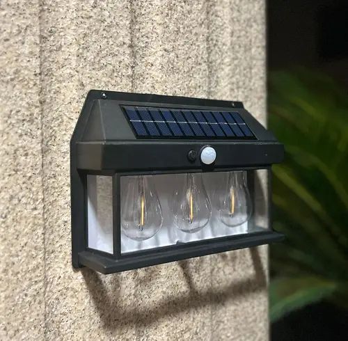 FOCO x3 LÁMPARAS C/PANEL SOLAR - imagen 2