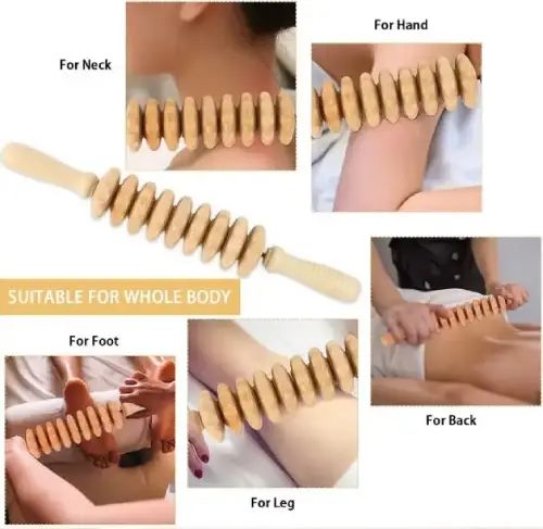 MASAJEADOR RODILLO DE MADERA FLEXIBLE - imagen 5