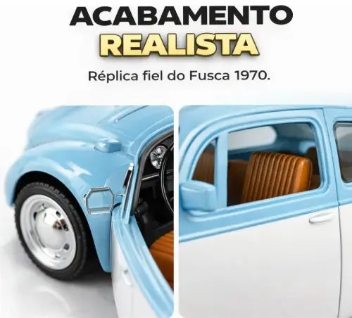 AUTO FUSCA A CONTROL REMOTO 27.5x11.5x10.5cm - imagen 3
