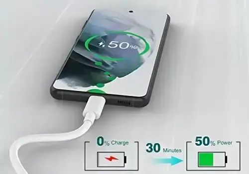 CABLE DE DATOS Y CARGA TREQA TIPO C A iOS ABS 5.0A/5V 1M - imagen 3