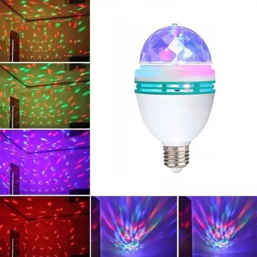 LÁMPARA CON LUCES GIRATORIA - imagen 2
