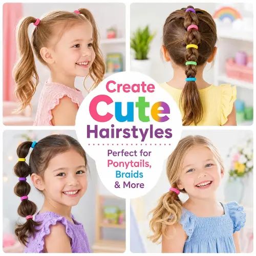 GOMITAS DE PELO ELÁSTICAS VARIOS COLORES - imagen 3