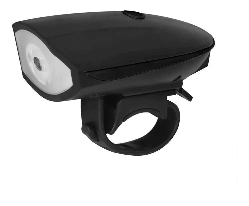 Luz Led Para Bicicleta Con Timbre Electrónico Recargable - imagen 2