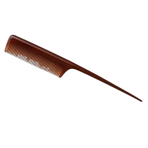 PEINE DE COLA MARRÓN - imagen 2