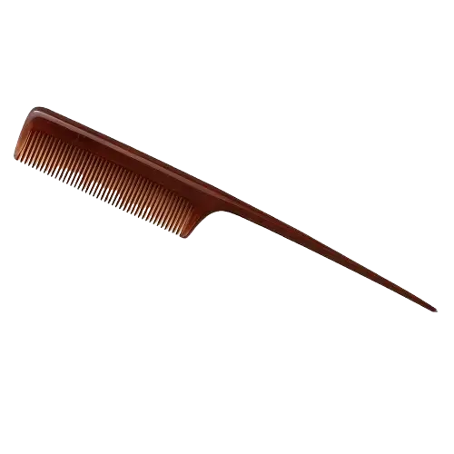 PEINE DE COLA MARRÓN - imagen 2