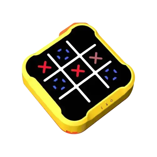 JUEGO TA-TE-TI ELECTRÓNICO C/LUCES Y SONIDO 2 JUGADORES ABS 9.6x9.6x3cm - imagen 1