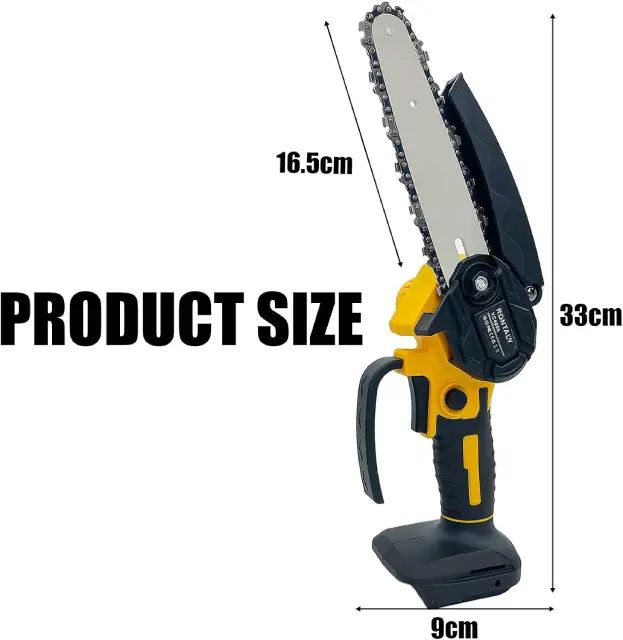 Mini Motosierra Inalámbrica Recargable 6" - imagen 2