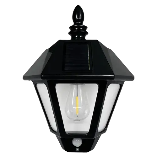 Farol tipo Colonial LED Solar con Sensor - imagen principal