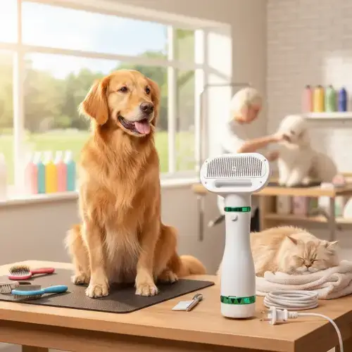 Cepillo secador para mascotas 220V con 2 velocidades - imagen 4