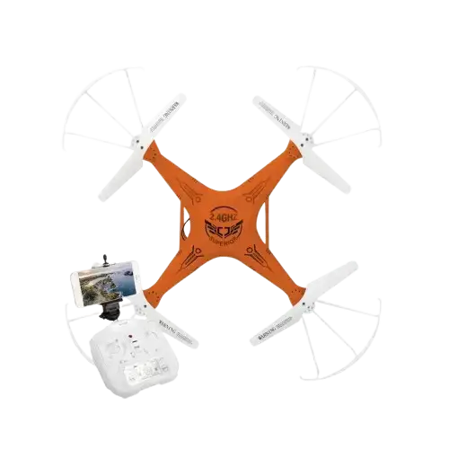 DRONE LUCES LED 360° 650mAh 10M 39x39x11cm - imagen 1