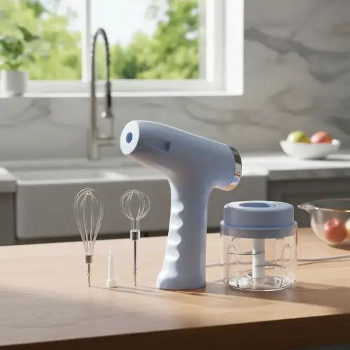Mini Batidora Y Picadora Eléctrica Recargable - imagen 2
