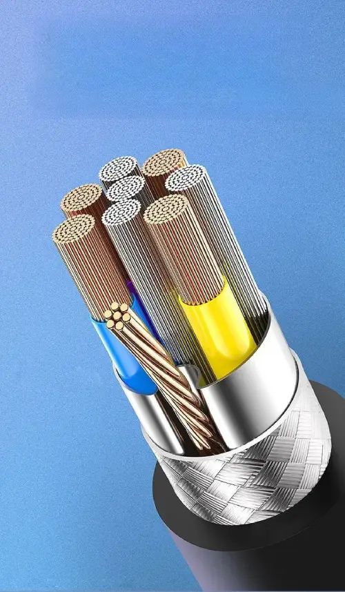CABLE REFORZADO LIGHTNING DE CARGA Y DATOS RÁPIDO TREQA 5.1A 5V 1M - imagen 3