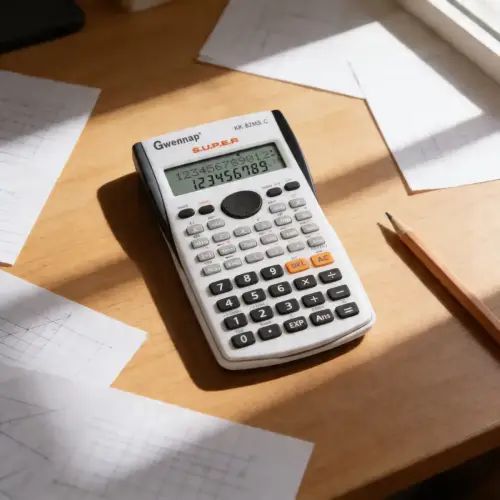 CALCULADORA CIENTÍFICA 12 DÍGITOS A PILA VARIOS COLORES - imagen 2