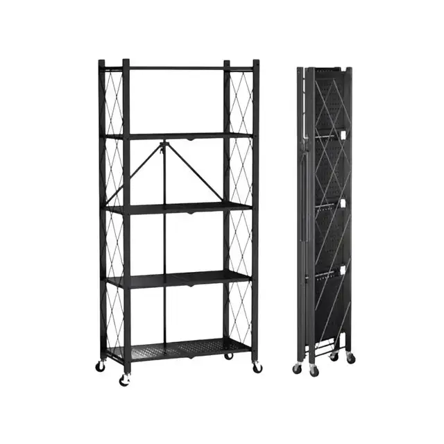Estante Organizador Plegable Metálico Multiuso 5 Niveles - imagen principal
