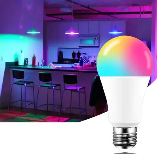 LÁMPARA/BOMBITA LUCES RGB c/CONTROL REMOTO - imagen 2