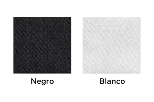 SET MESA + SILLAS EN BLANCO O NEGRO - imagen 2