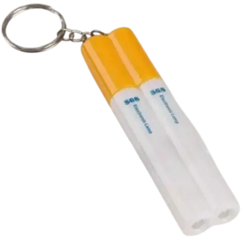 LLAVERO DISEÑO CIGARRILLO CON LUCES - imagen 1