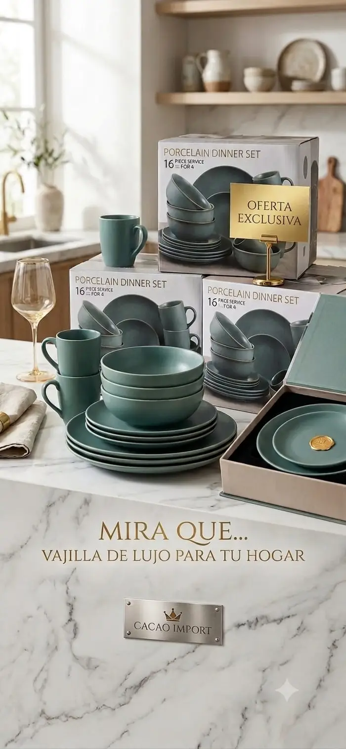 Set de Vajilla de 16 piezas- Varios Colores - imagen 1