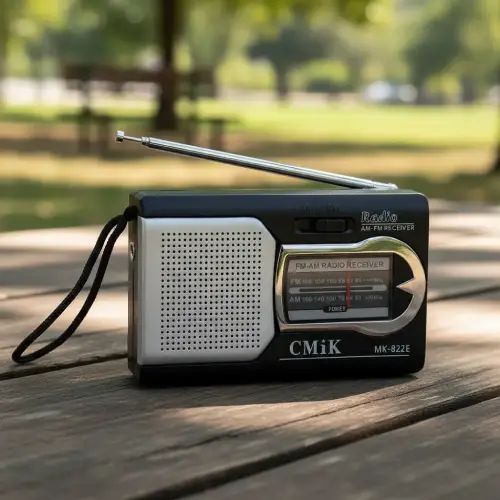RADIO PORTÁTIL CMIK AM/FM A PILA MK-822E 12,1x3,3x7,0cm - imagen 2