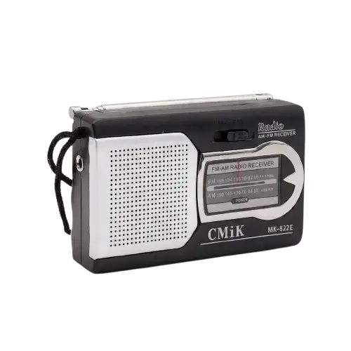 RADIO PORTÁTIL CMIK AM/FM A PILA MK-822E 12,1x3,3x7,0cm - imagen 1