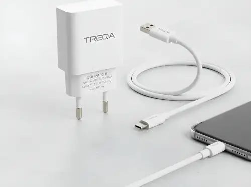CARGADOR TREQA CARGA RÁPIDA MICRO USB O IOS O TIPO-C --- 12 UNIDADES - imagen 3