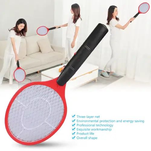 RAQUETA ELÉCTRICA MATA MOSQUITOS - imagen 2