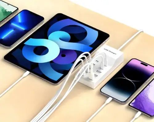 ADAPTADOR 220V USB/C DE CARGA RÁPIDA TREQA ABS 1 METRO - imagen 3