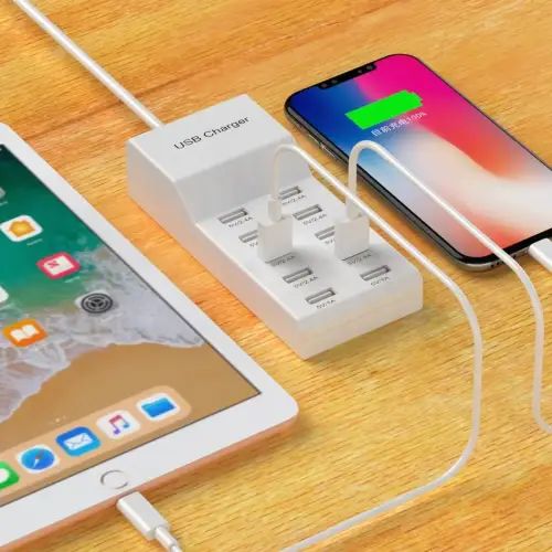 ADAPTADOR 220V USB/C DE CARGA RÁPIDA TREQA ABS 1 METRO - imagen 2
