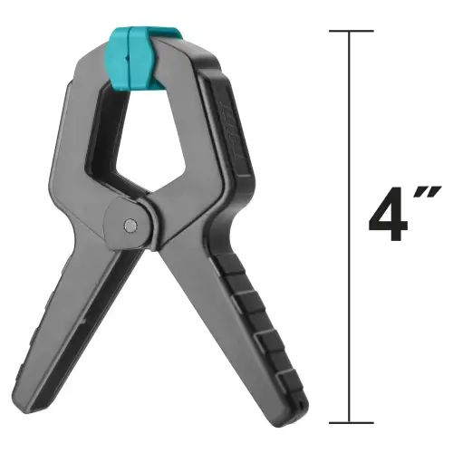 PRENSA RESORTE PLÁSTICA TIPO PINZA 4" HASTA 50mm LONGITUD 110mm FUERZA 12kg - imagen 2