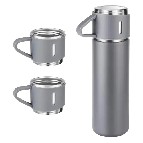 Set Termo de 500ml con 2 Tazas - imagen 2