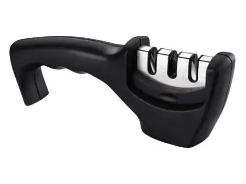 Afilador para cuchillos y tijeras 3 pasos