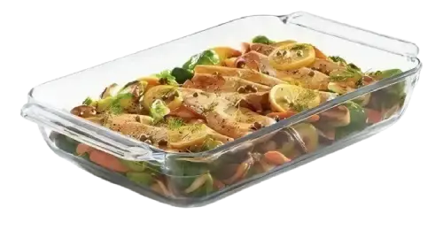 ASADERA DE VIDRIO