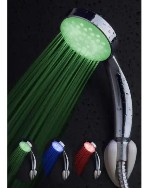 Teléfono de Ducha con varios colores LED - imagen 3